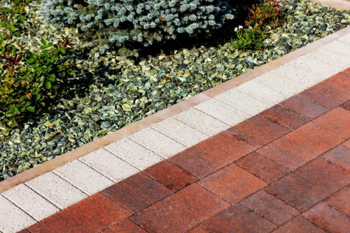 Тротуарная плитка Старый город, Гранит, Клинкер, высота 40 мм (160*160; 260*160; 160*100)