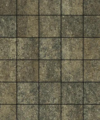 Тротуарная плитка Квадрат, Гладкий, Старый Замок, высота 60 мм (200*200)