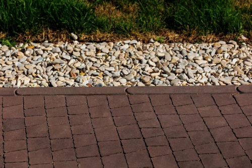 Тротуарная плитка Абрис, Гладкий, Коричневый, высота 60 мм (73*91; 83*91; 93*91; 103*91; 113*91)