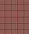 Тротуарная плитка Квадрат, Гладкий, Красный, высота 60 мм (200*200)
