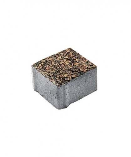 Тротуарная плитка Квадрат, Гранит, Арабская ночь, высота 60 мм (300*300)