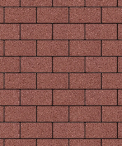 Тротуарная плитка ЛА-ЛИНИЯ, Стандарт, Красный, 240*120, высота 60