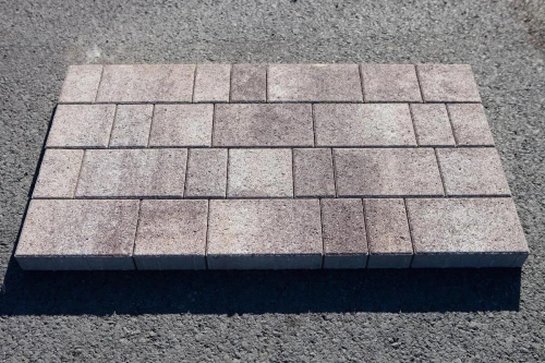 Тротуарная плитка Старый город, Гранит, Хаски, высота 60 мм (160*160; 260*160; 160*100)